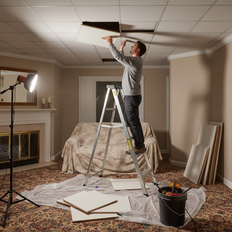 Swirled Ceiling Removal